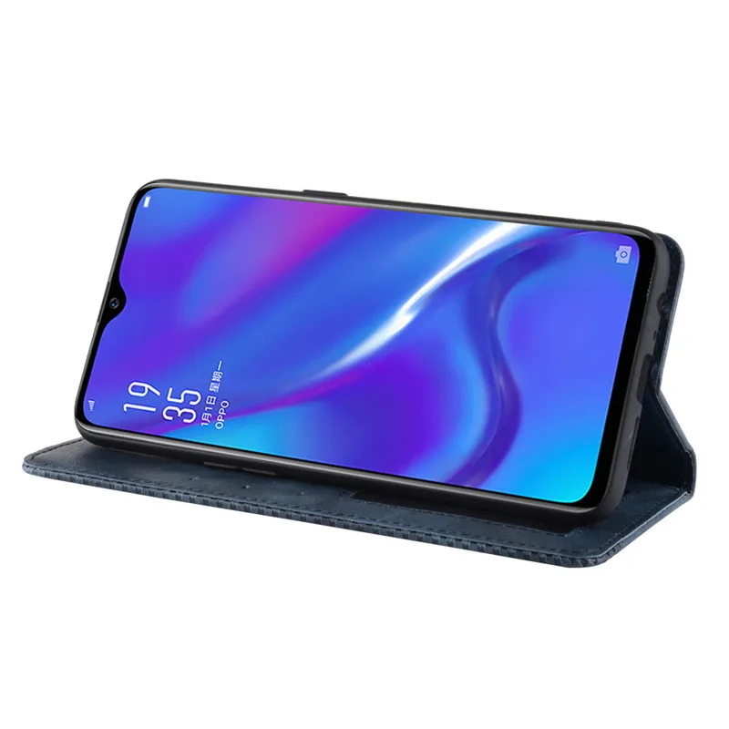 Чехол книжка для OPPO RX17 Neo бумажник с подставкой карт Магнитный чехол CPH1893 RX 17 RX17Neo
