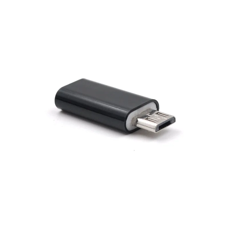 Портативный Преобразователь Разъем Черный Micro USB высокоскоростной адаптер для