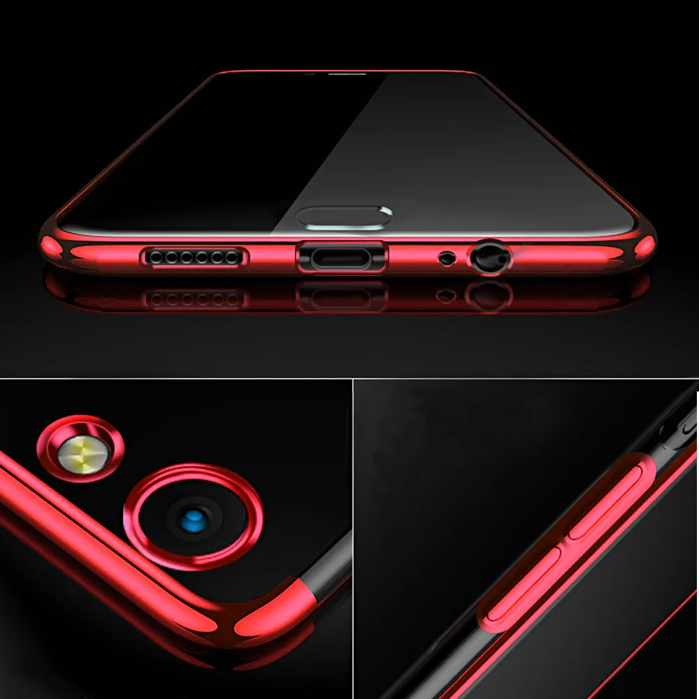 Для Oppo F5/A73 чехол Ультратонкий Роскошный хромированный прозрачный