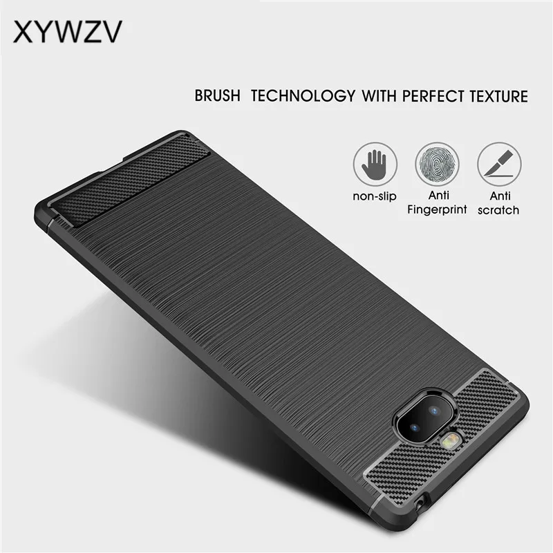 For Sony Xperia 10 Case Luxury Armor Rubber Soft Silicone Phone Cover 10/XA3 Fundas |