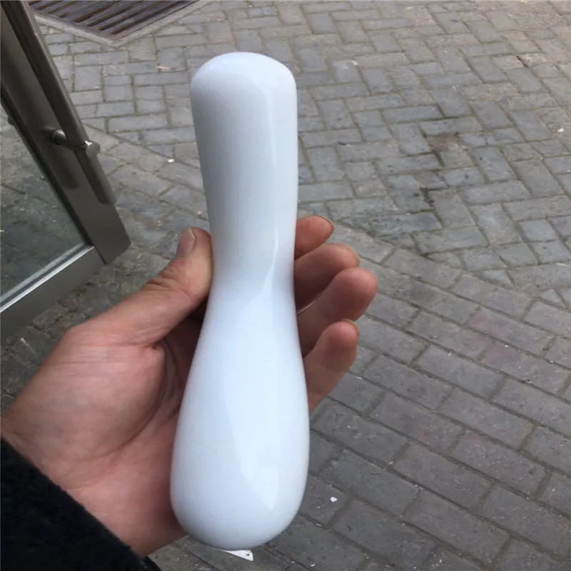 Cream crystal，opal stone massage stick g-spot crystal goth female sex toy |