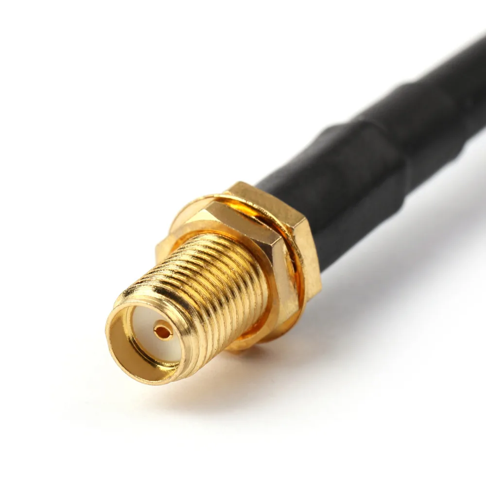 Кабель-удлинитель Areyourshop 15 м вилка SMA в гнездо отрезок RG58 49 футов 50 ом 1 шт. кабели