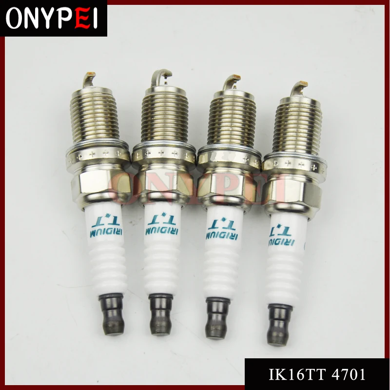 4 шт./лот двойная Свеча зажигания Iridium IK16TT 4701 для Mazda NA NB BP 1 8 BPTT Miata|Свечи и запальные