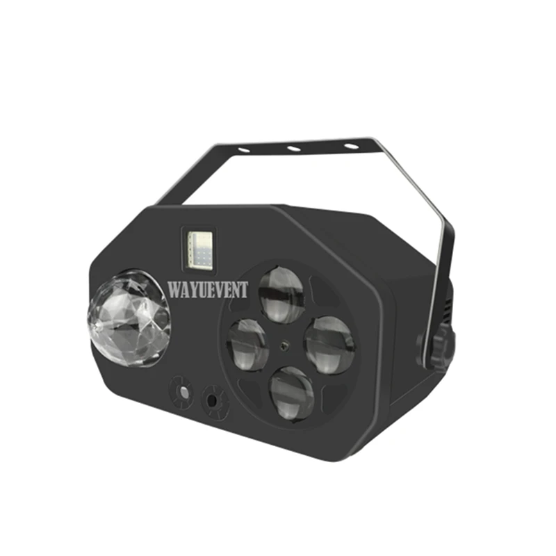 Новинка 2018 светодиодный лазерный стробоскоп 4 в 1 Бабочка Дерби светильник DMX512