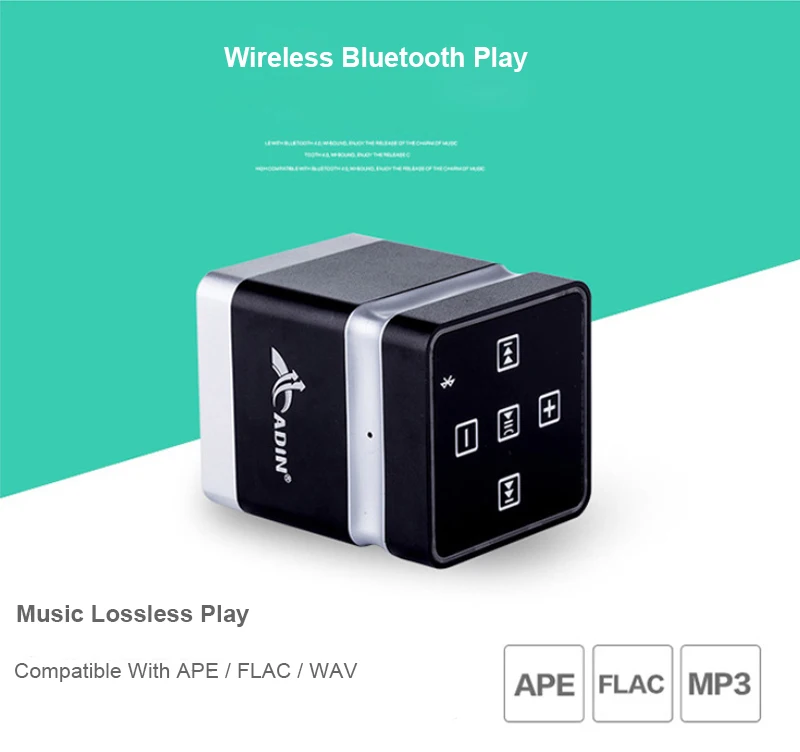ADIN портативный металлический беспроводной с вибрацией и bluetooth динамик Громкая связь стерео 3D HIFI объемный Громкий динамик для смартфонов ПК MP3 MP4