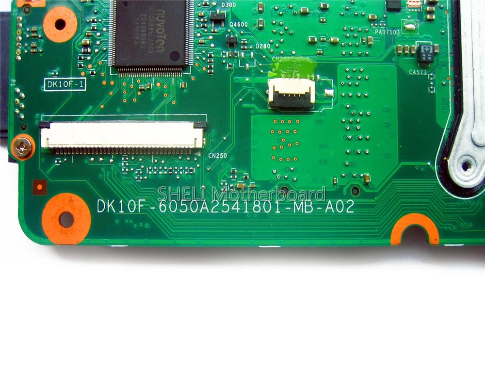 SHELI V000275560 материнская плата для ноутбука Toshiba Satellite C850 C855 L850 L855 6050A2541801 UMA HD 4000 HM76