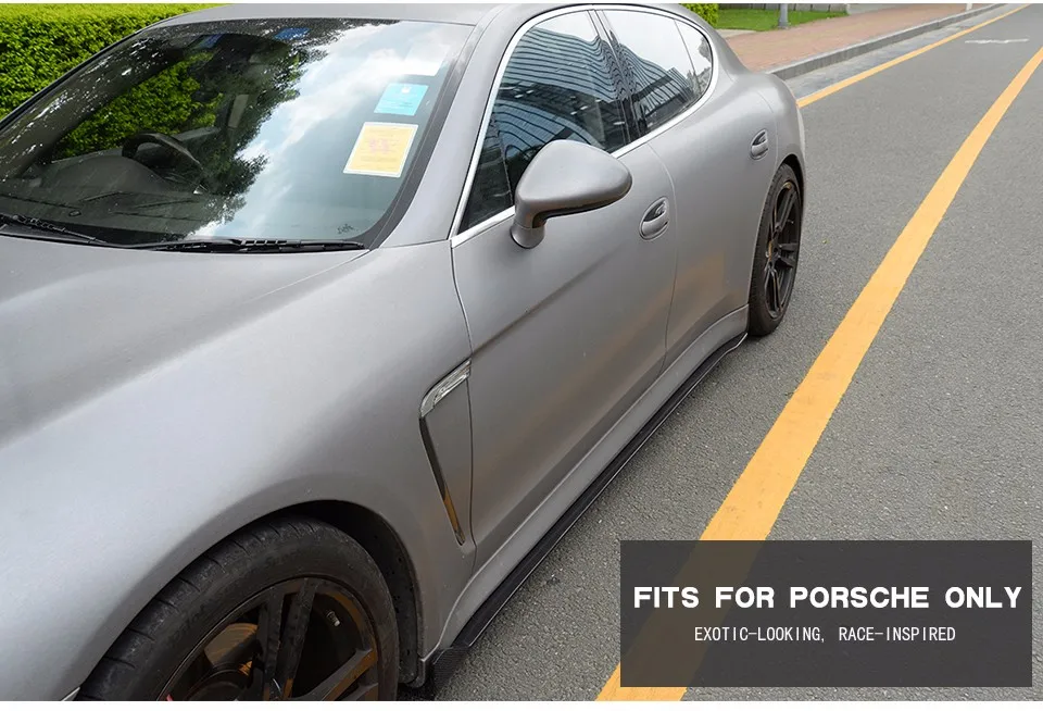 Фартук для губ из углеродного волокна для Porsche Panamera 2010 2011 2012 2013