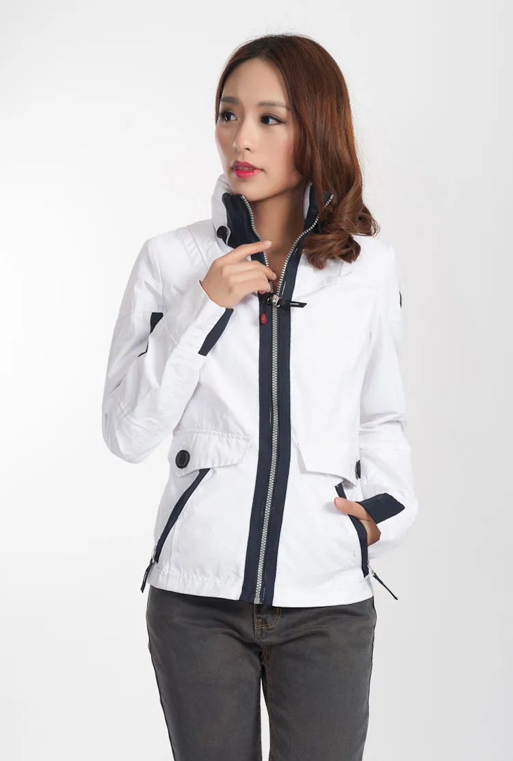 Куртка женская двухслойная из хлопка на весну и осень размеры xs xl|autumn women jacket|brand