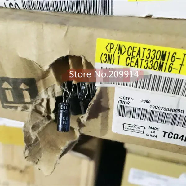 20 штук 16V33UF 5x11 SMG 33 мкФ 16 В Nippon конденсатор|capacitor 16v|capacitor 33ufcapacitor nippon |