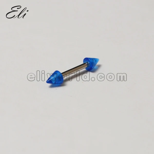 Розничная ювелирные изделия тела штанга пирсинг акриловые прямые штанги |