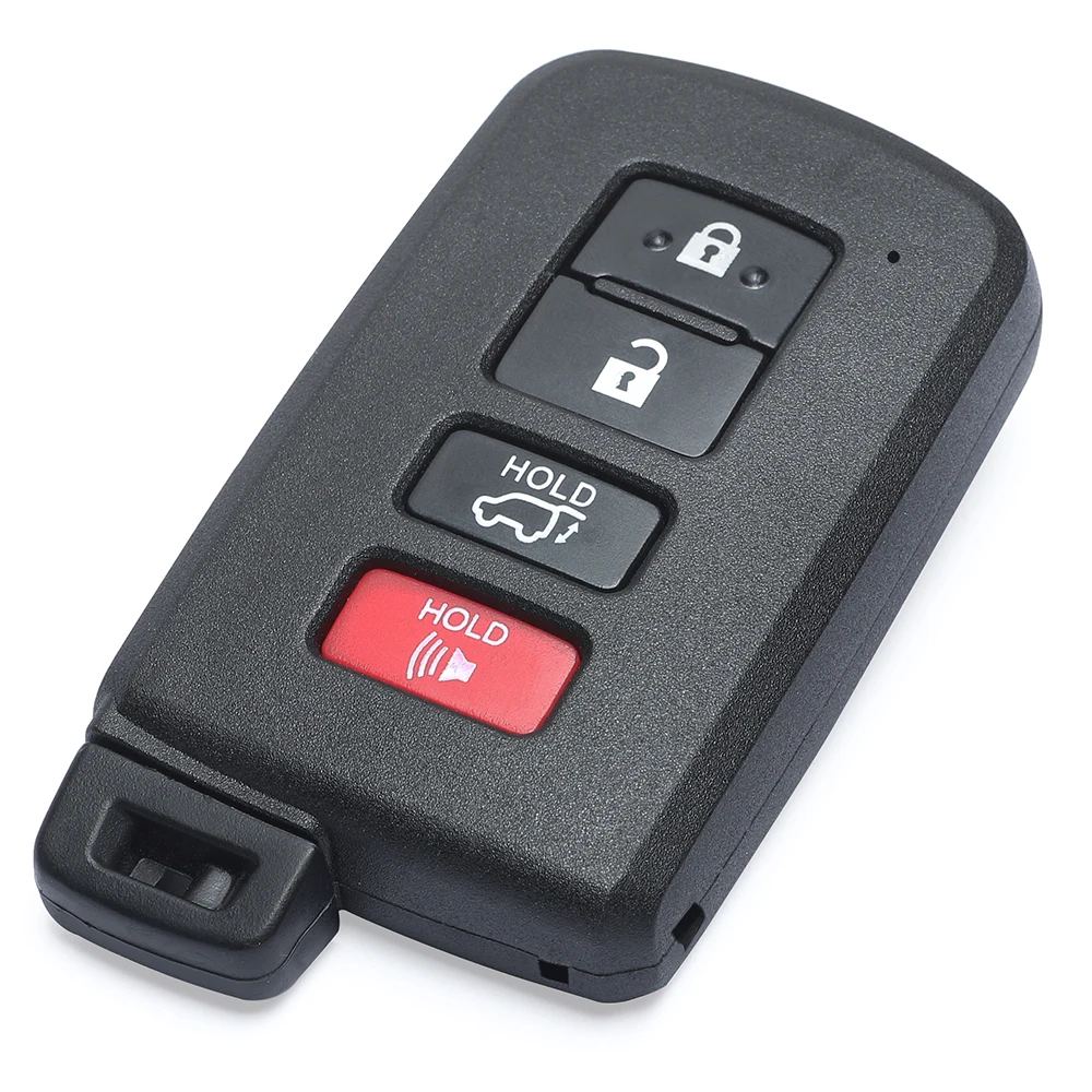 KEYECU Замена дистанционного смарт ключа корпус Люк 4 кнопки для Toyota RAV4 2013 2018 Highlander