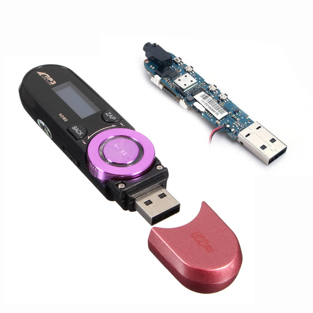 Настоящее 8 ГБ плеер Спорт mp3 B152F с зажимом + FM радио ручка USB флешка Запись digtal MP3