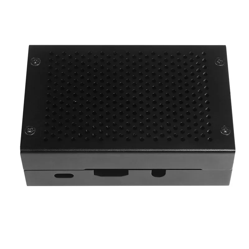 Алюминиевый Чехол, серебристый металлический чехол+ 5 В/3,3 В охлаждающий вентилятор с винтами+ теплоотвод, комплект корпуса для Raspberry Pi 3 Model B+ Pi 4 4B