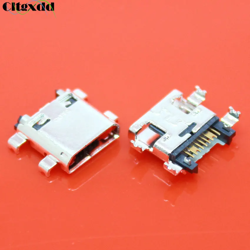 

Гнездовой разъем Micro USB 7pin, 10 шт., разъем для зарядки для Samsung I8260 I8162 S6812 S7582 G350 G7102 G7105 G7106