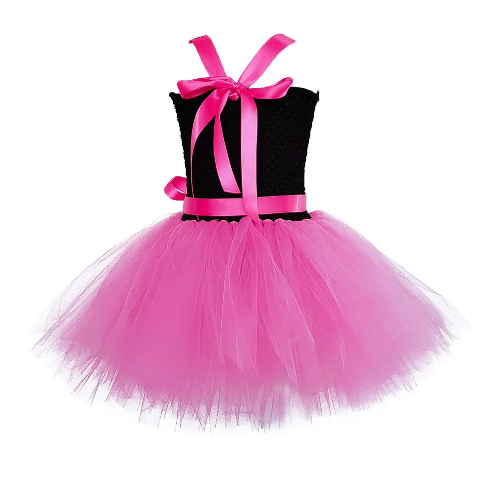 Лидер продаж Цвет: черный Популярная модель розовое Пышное Платье супердевушки