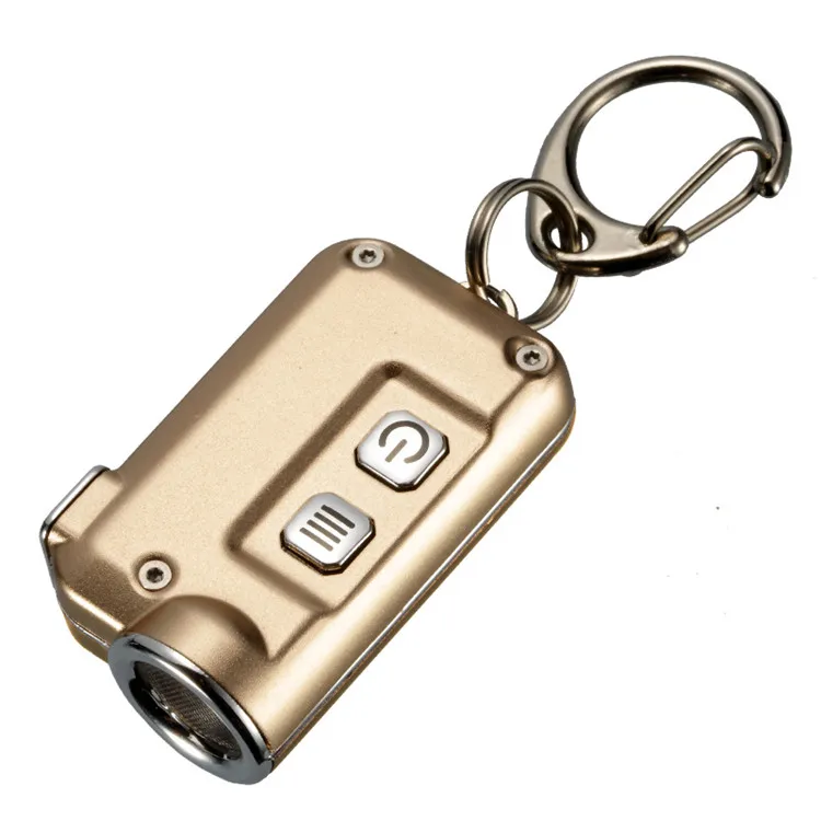 NITECORE TINI USB Перезаряжаемый мини фонарик CREE XP G2 S3 max 360 люмен маленький брелок