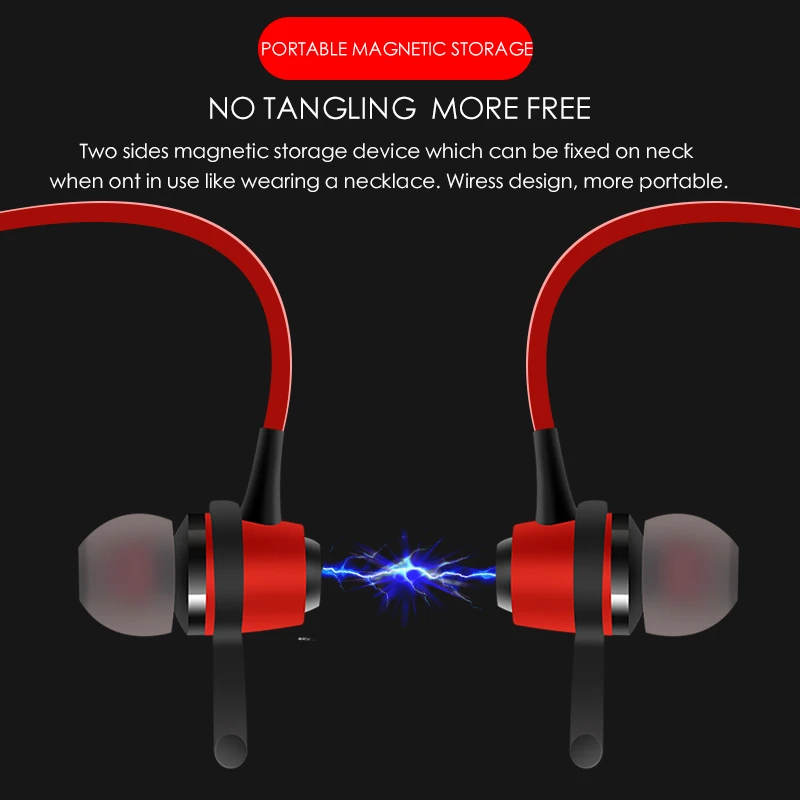 Беспроводные bluetooth-наушники Magic Music с шейным ободом водонепроницаемые спортивные