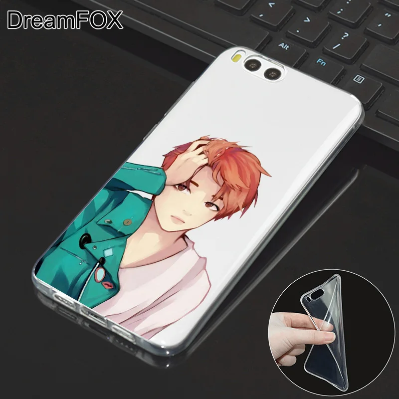 DREAMFOX M149 Tbs с маленькими рисунками Мягкий ТПУ силиконовый чехол для Xiaomi Mi Note 2 3 4 5 6 8