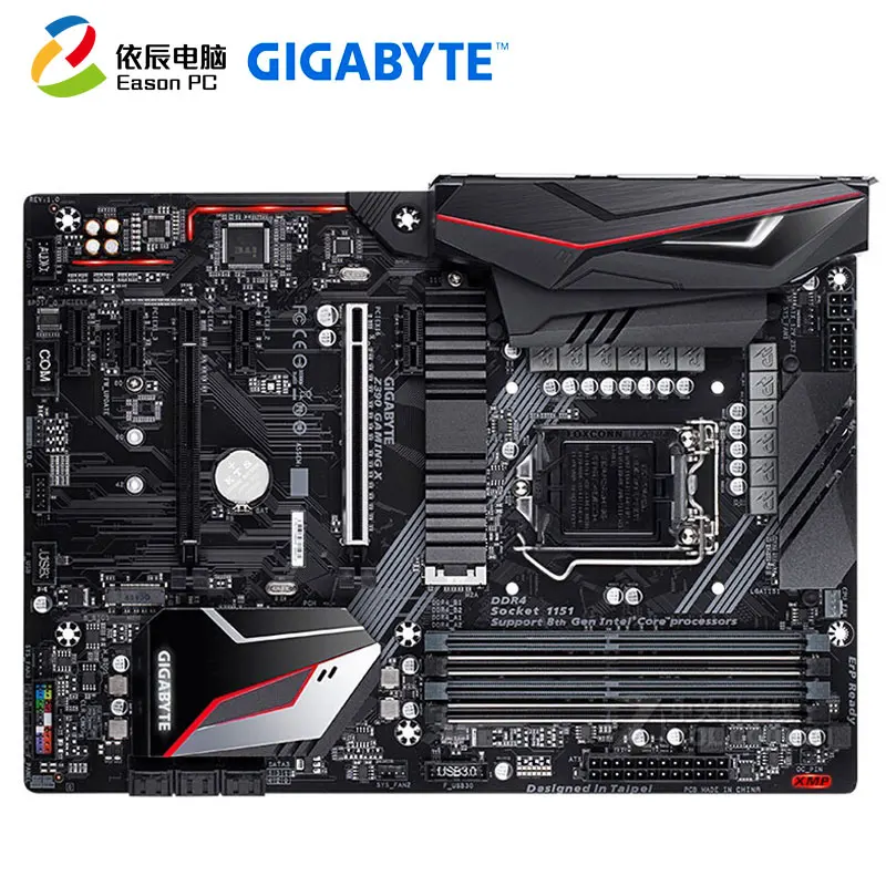 GIGABYTE GA-Z390 игровая X настольная материнская плата LGA1151 DDR4 64G ATX | Компьютеры и офис