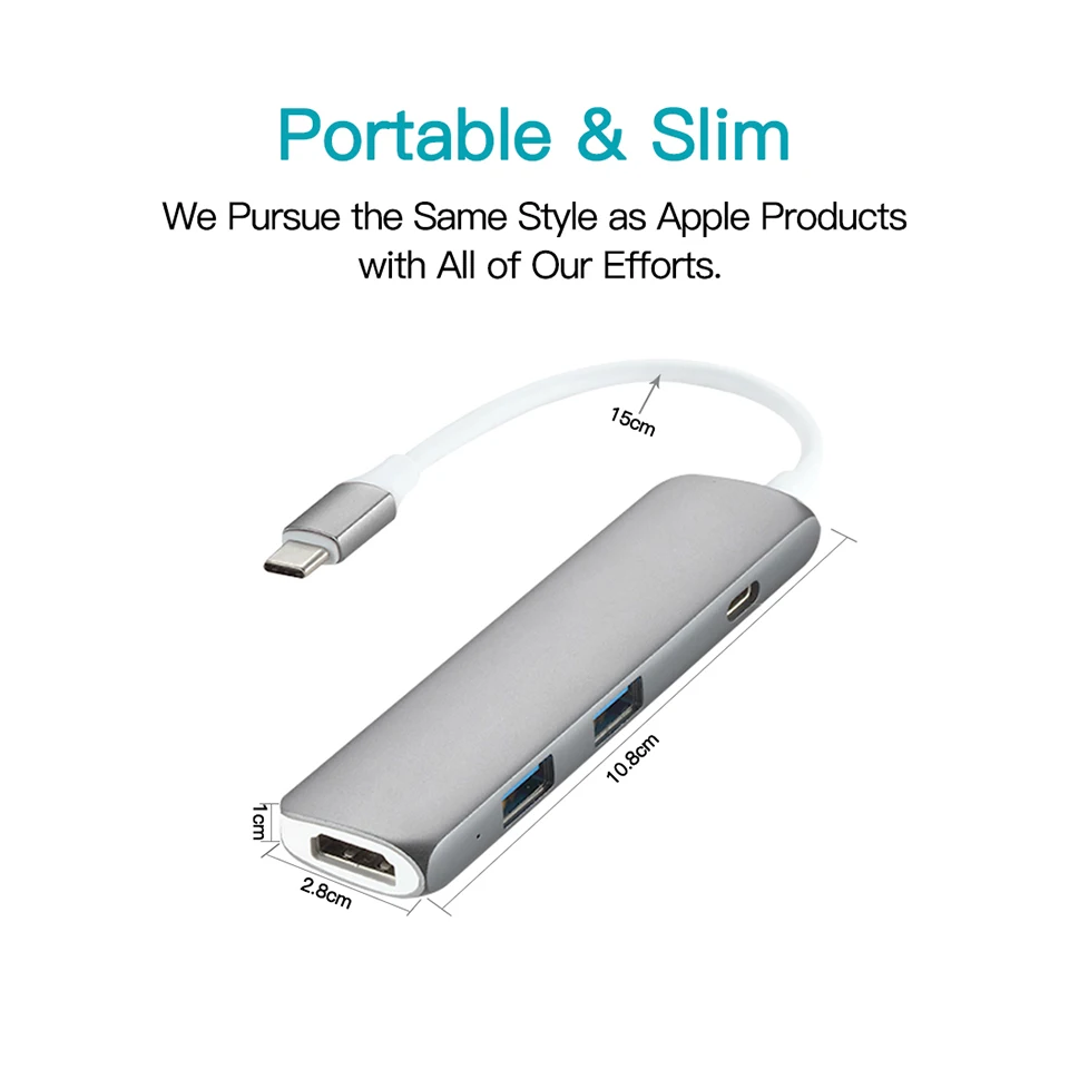 Snowkids USB C док станция Huawei matebook D14 D15 13 14 Type к HDMI 3 0 PD Быстрая зарядка для MacBook 12 дюймов