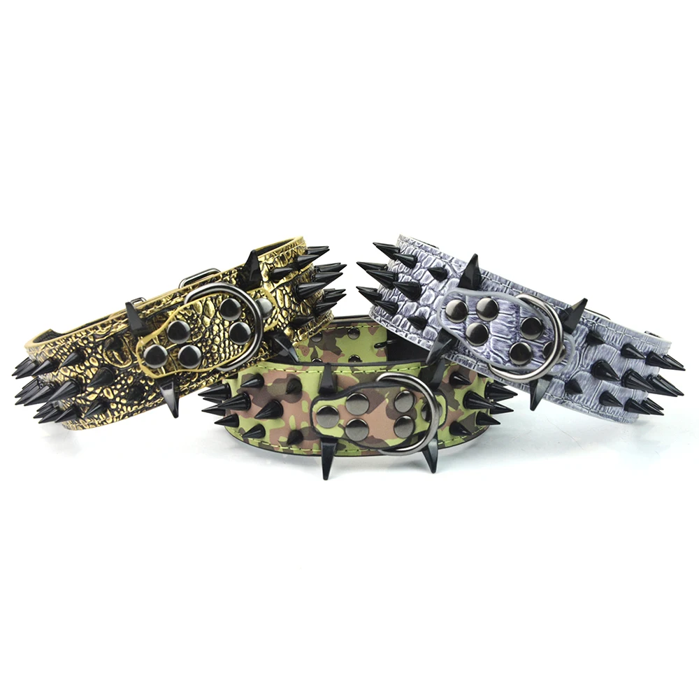 (20 шт./лот) Новое поступление острые черные шипы из прочной кожи со стразами