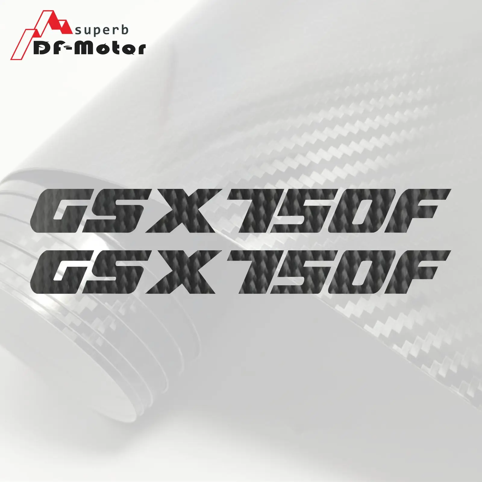 Для SUZUKI GSX 750F мотоциклетные стикеры Наклейка карбоновая автомобиля колёса шлем с обтекателем 5D углерода волокно MOTO