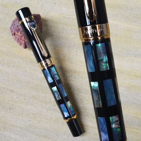 JINHAO 650 перьевая ручка с разноцветным наконечником в виде морской оболочки без