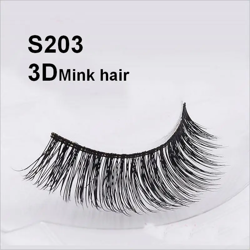 3D норковые ресницы настоящие ручной работы пересекающие индивидуальные полосы