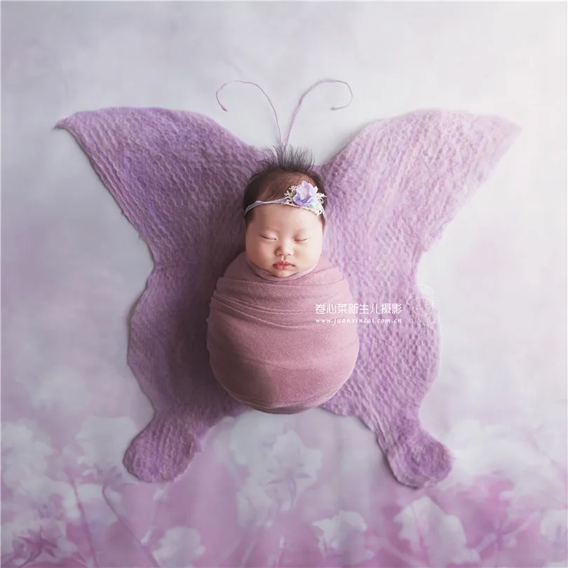 Светильник-розовый обтягивающий свитер для новорожденных вязаный