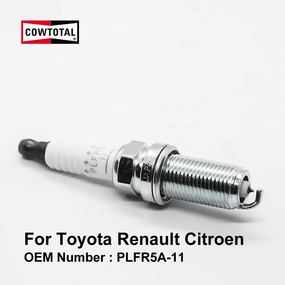 Cowtote иридиевая Свеча зажигания PLFR5A-11 для Toyota Camry Land Cruiser FJ Alphard 4Runner Renault Laguna