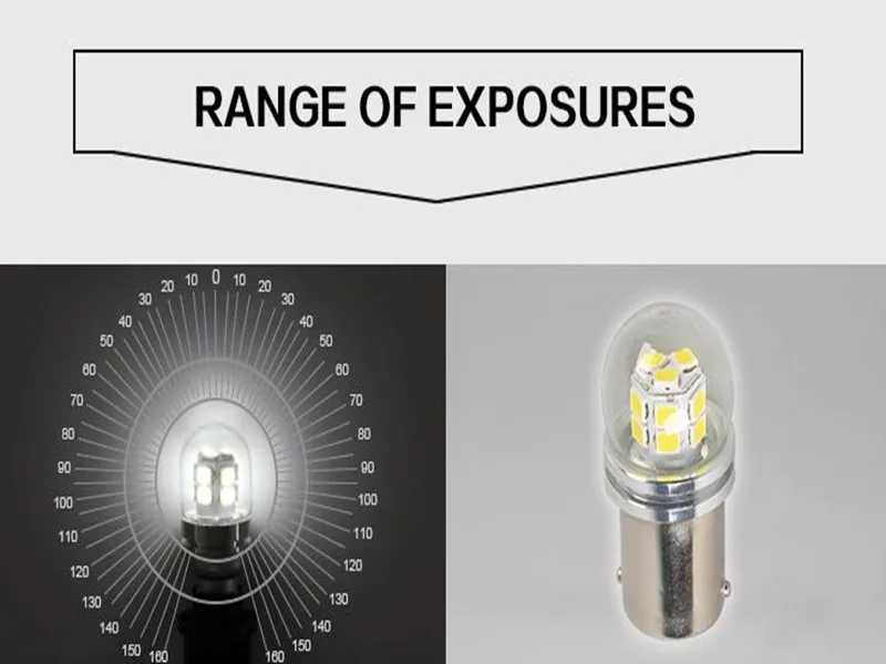 Автомобисветодиодный лампы 6000K G18 BA15S заднего хода оптовая продажа яркие белые