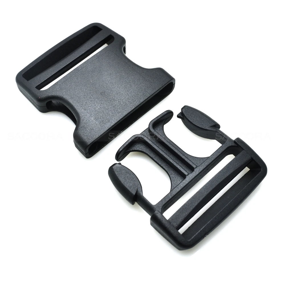 

2" Webbing Dual Adjustable Arched Buckle for Luggage Hiking Camping Bags Outdoor sports bag buckle Travel bag buckle
