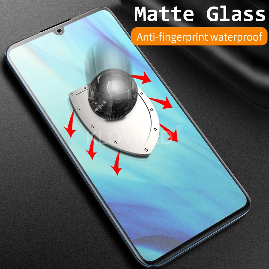 Матовая защитная пленка из закаленного стекла для Huawei Honor 8X View V20 P30 P20 Pro Mate 20 Lite Nova 3