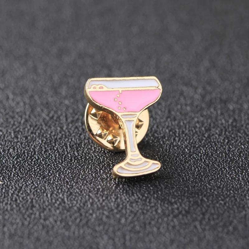 Эмалированная металлическая заколка в форме фламинго для джинсов и сумок|Броши| |