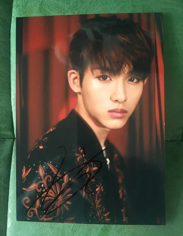 5 Ручной подписанный WayV WINWIN фото с автографом снять 5*7 K-POP 5 версий 062019 - Цвет: 5