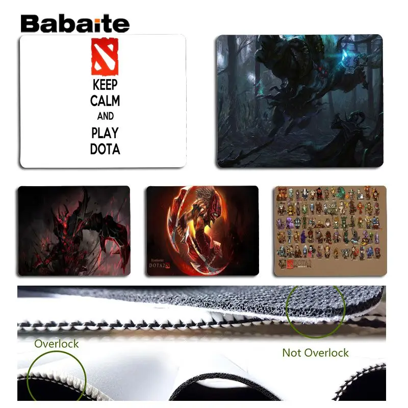 Коврик для мыши Babaite Vintage Cool Dota2 игровые коврики геймеров размер 18x22 см 25x29