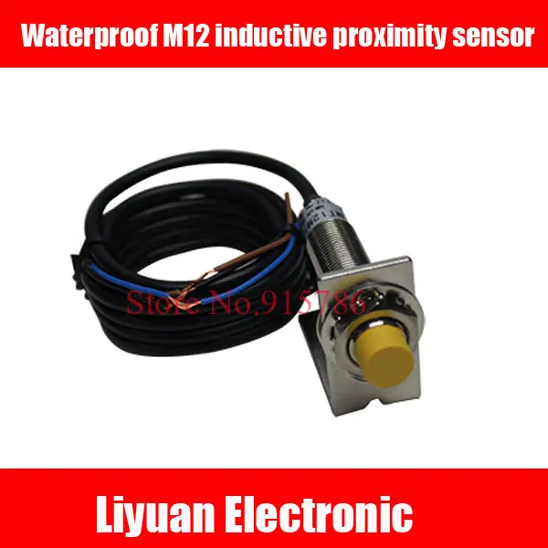Водонепроницаемый индуктивный датчик приближения M12 2 шт./высокотемпературный