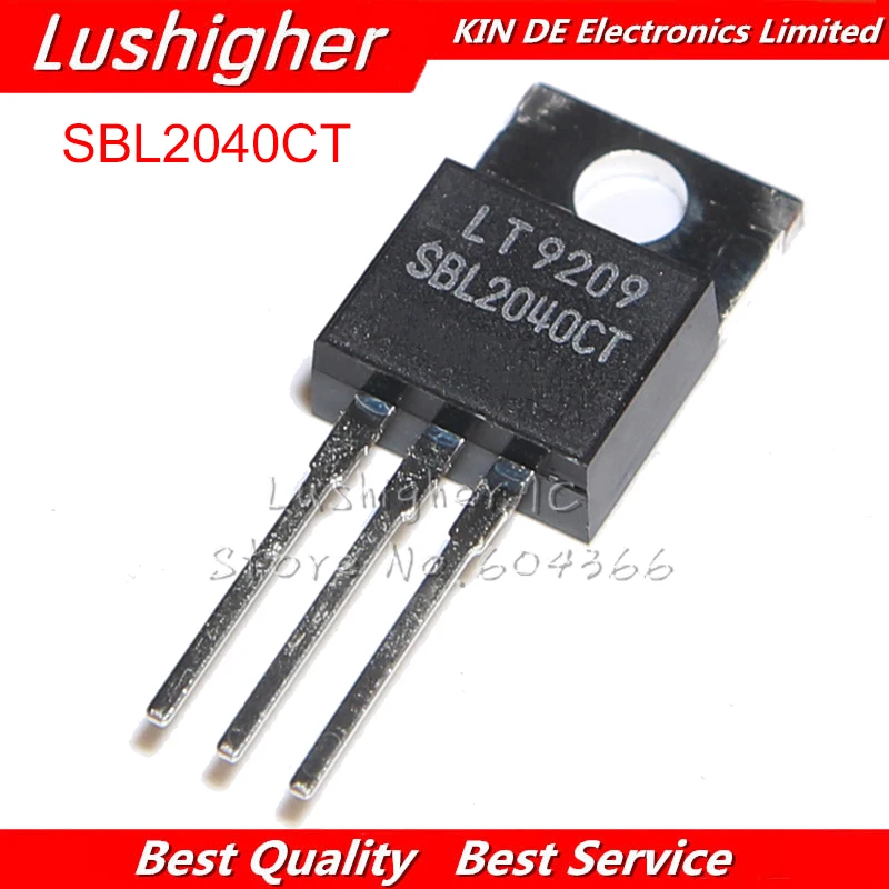 10 шт. SBL2040CT TO220 SBL2040 TO 220|Интегральные схемы| |