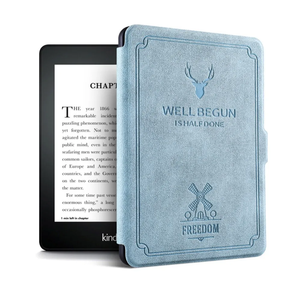 Тонкий чехол для Amazon Kindle Paperwhite 1 2 3 6 дюймов Чехол электронной книги силиконовый