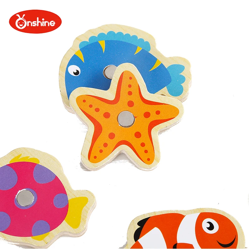 Настольная игра-головоломка Onshine детская морская рыболовная игра магнитная