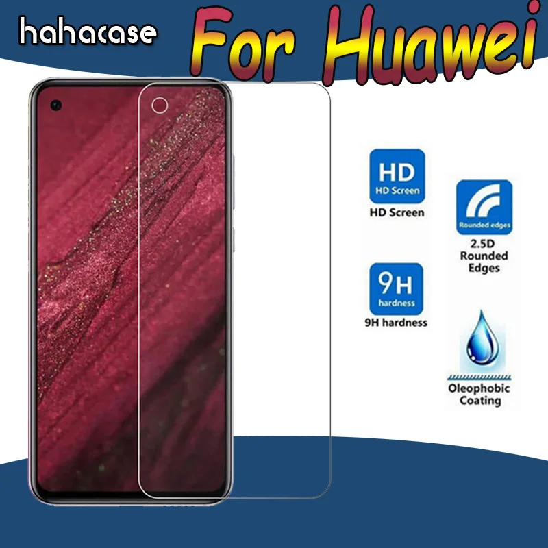 2.5D защитное закаленное стекло для huawei Nova 4 5 5i HOLLY + Y6 Y5 Pro Prime 2019 Magic 2 Защитная пленка