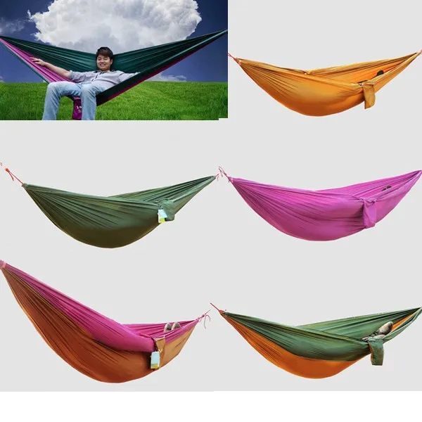 1 шт. гамак для путешествий на открытом воздухе двойной человек кемпинга