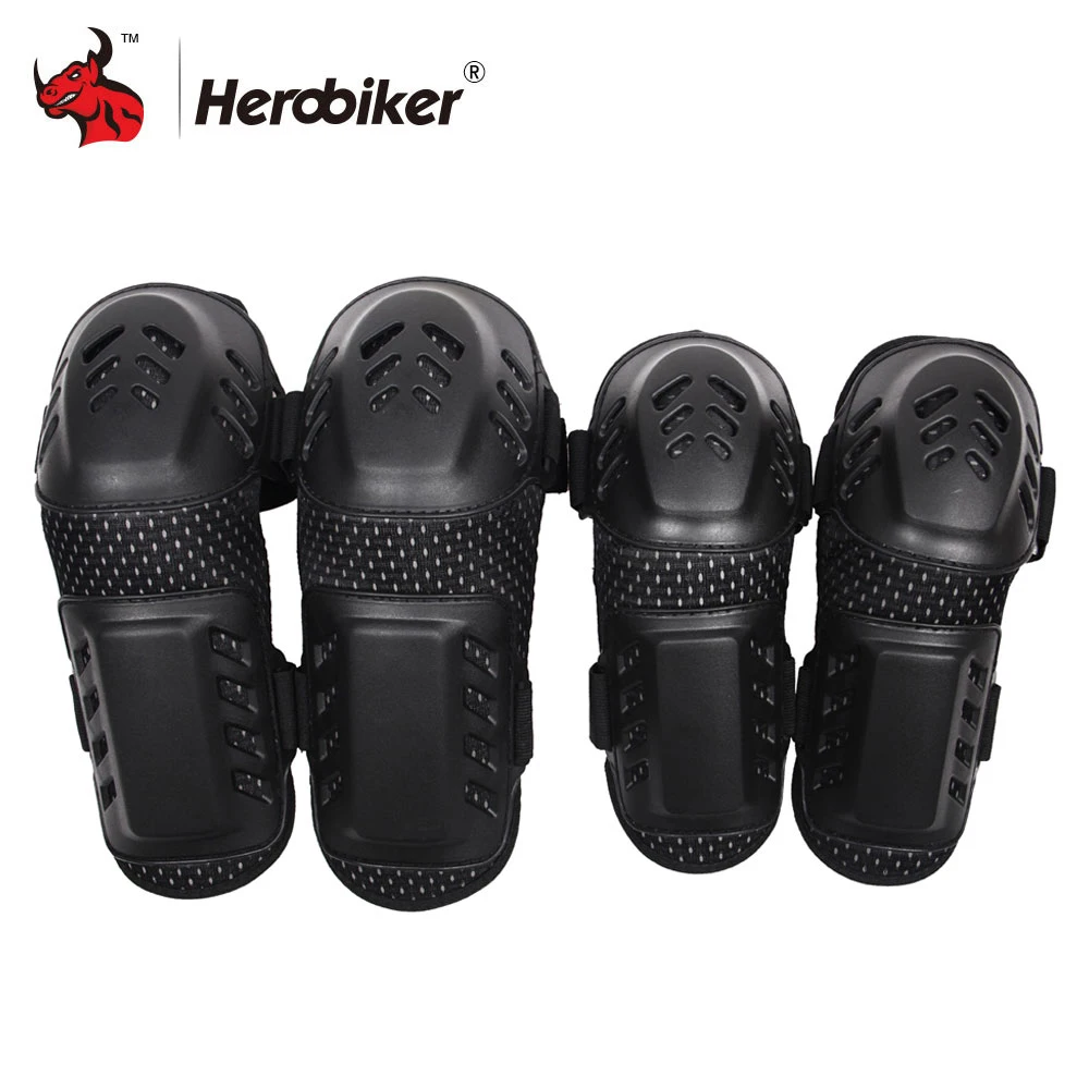 Наколенники для мотоцикла HEROBIKER защитное снаряжение мотокросса гонок по