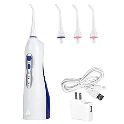 USB Rechargeable Water Flosser Cordless Oral Irrigator With 3 Cleaning Modes 2 Interchangeable 360-Degree Rotating Nozzle | Бытовая