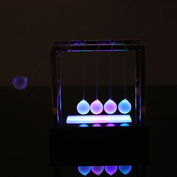 1 шт. цветной Вращающийся колесо обозрения маятник Ньютона шар украшение дома