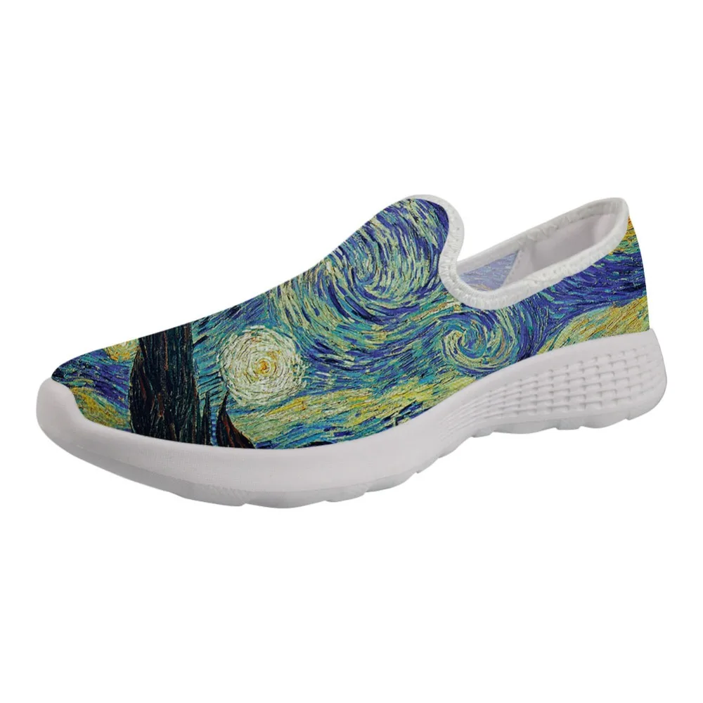 

Outdoor Wading Shoes With holes on bottom Female Sneakers for Lady Girl Light Shoe Artist Painting Print Vincent van Gogh