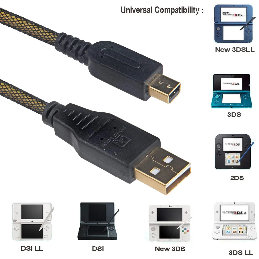 Золотое покрытие высокое Скорость Премиум Зарядное устройство USB синхронизации