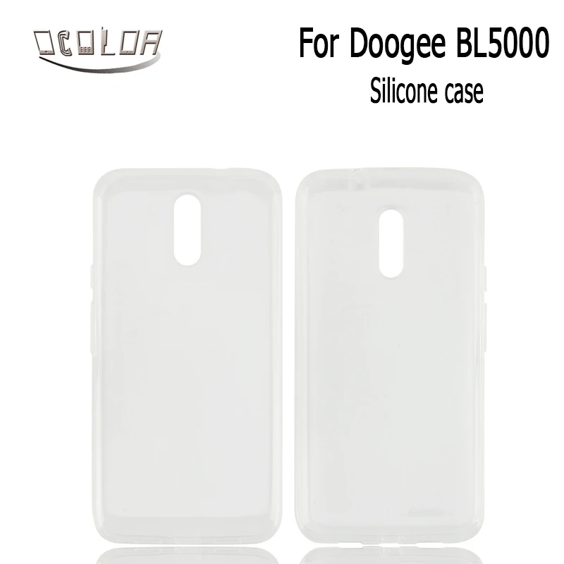 Ocolor Для Doogee BL5000 силиконовый чехол Прозрачный антидетонационных TPU телефон