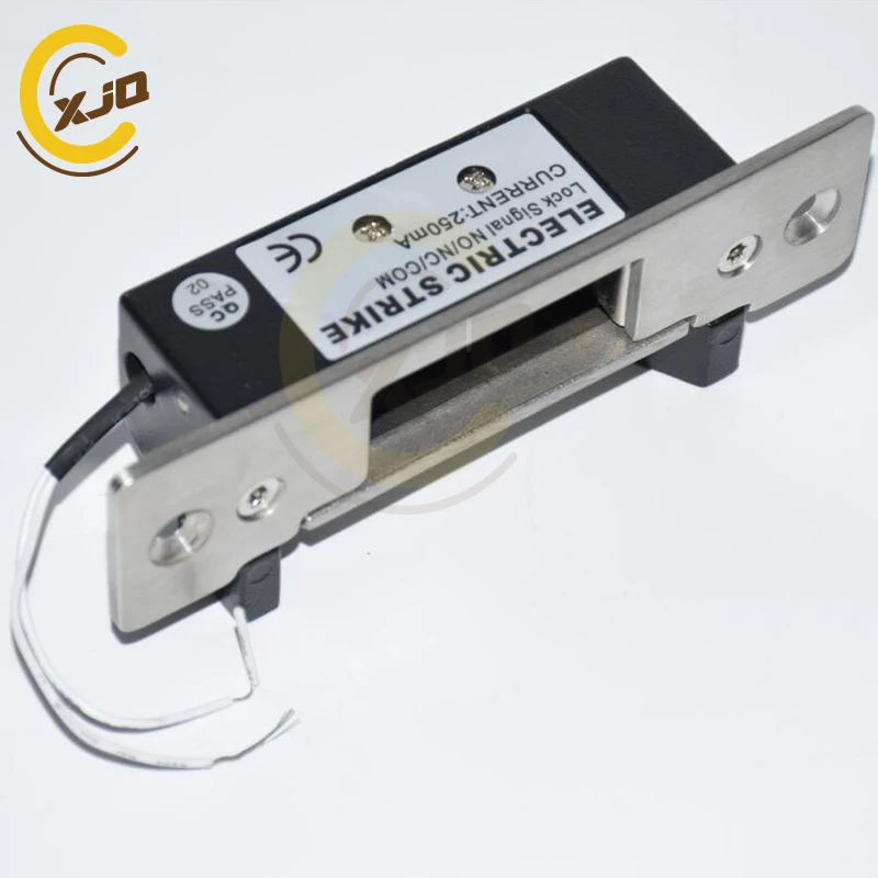 XJQ ANSI стандартный, сверхпрочный Электрический Strike 12VDC Электрический замок Fail Safe NC или отказоустойчивый NO для контроля доступа к двери ворот