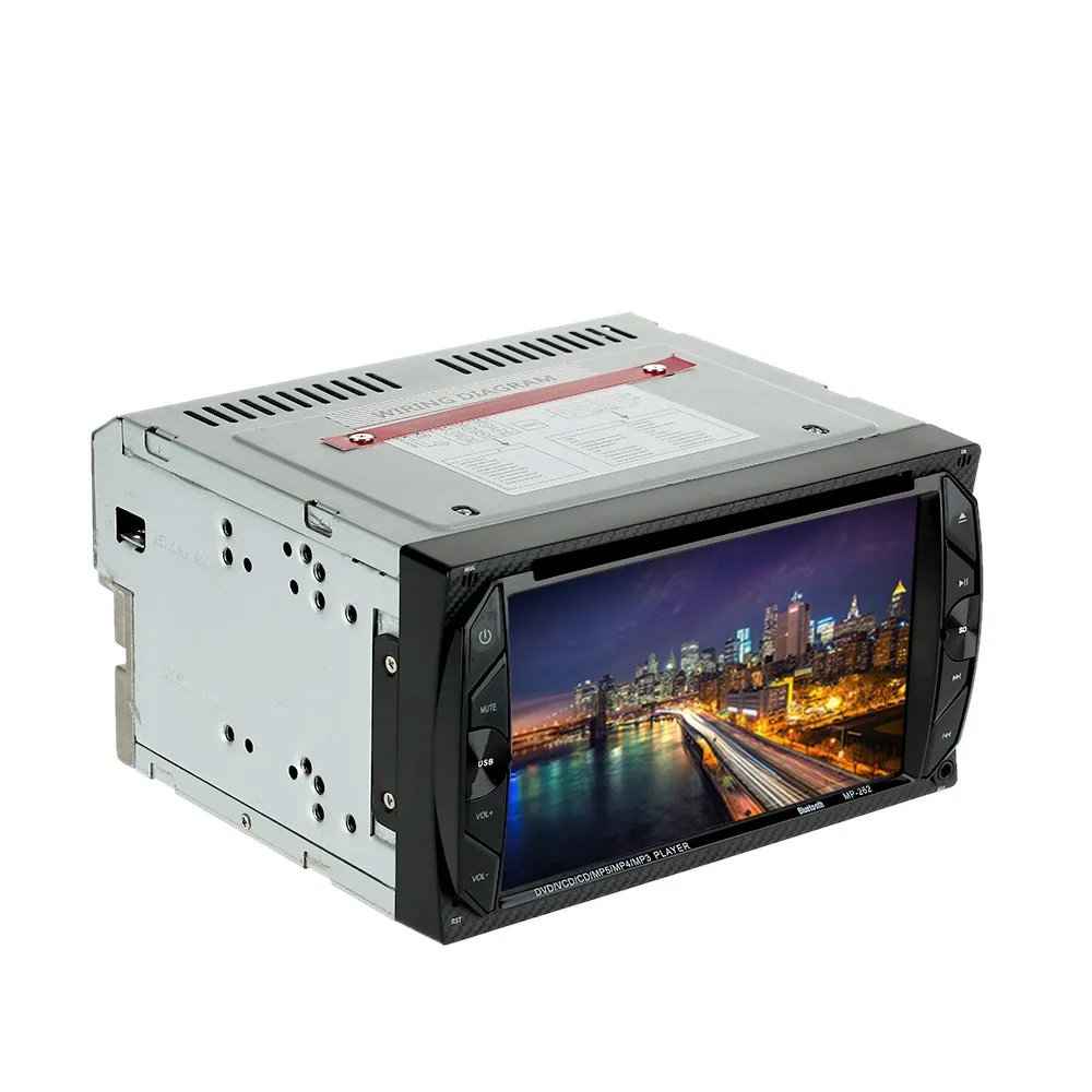 6.2 Дюймов Универсальный 2 Din Автомобильный DVD/USB/SD/VCDMP5/MP4/Mp3-плеер Handfree Bluetooth FM/AM Радио